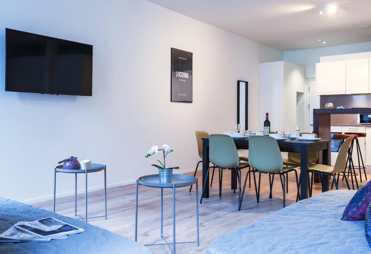 Hitrental Zur Metzgern Apartments Lucerne Bagian luar foto