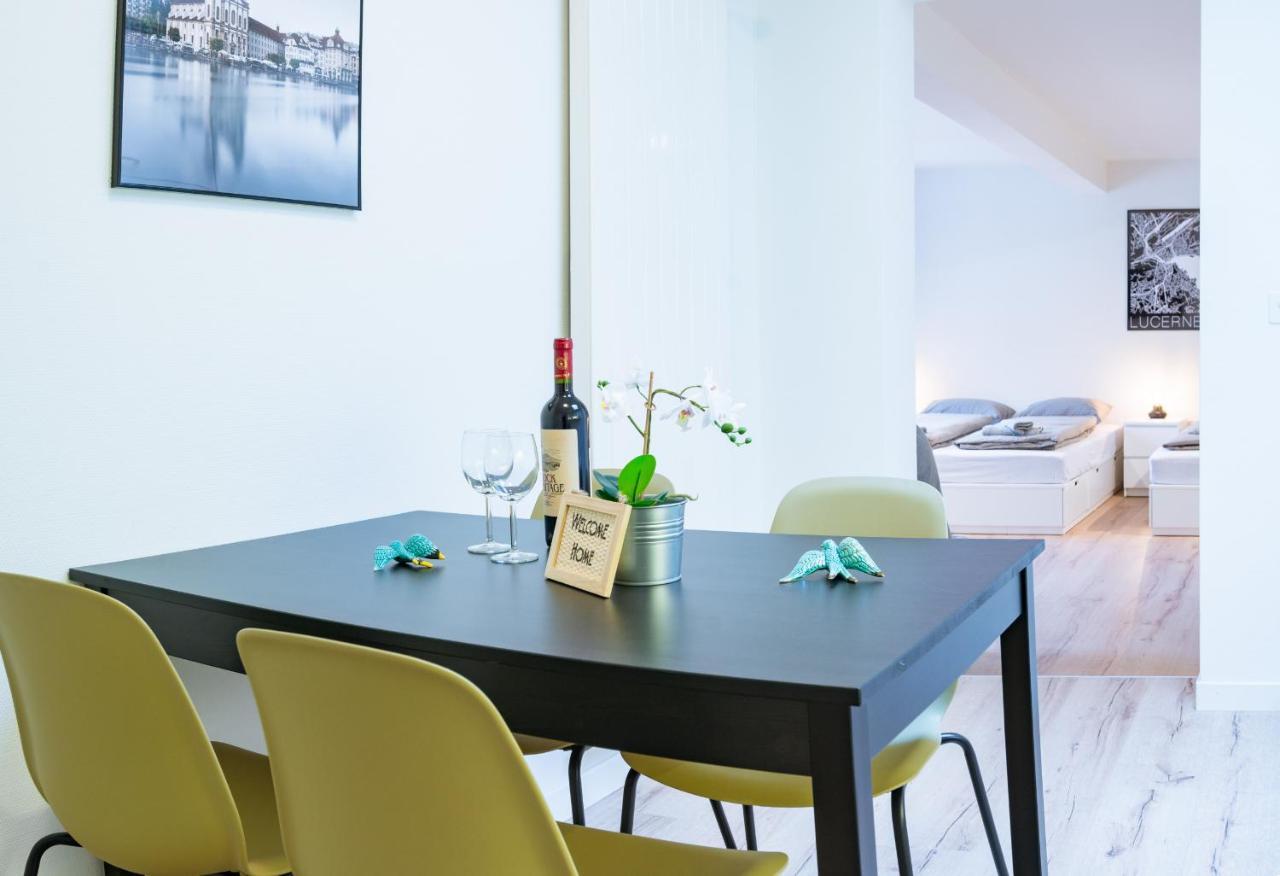 Hitrental Zur Metzgern Apartments Lucerne Bagian luar foto