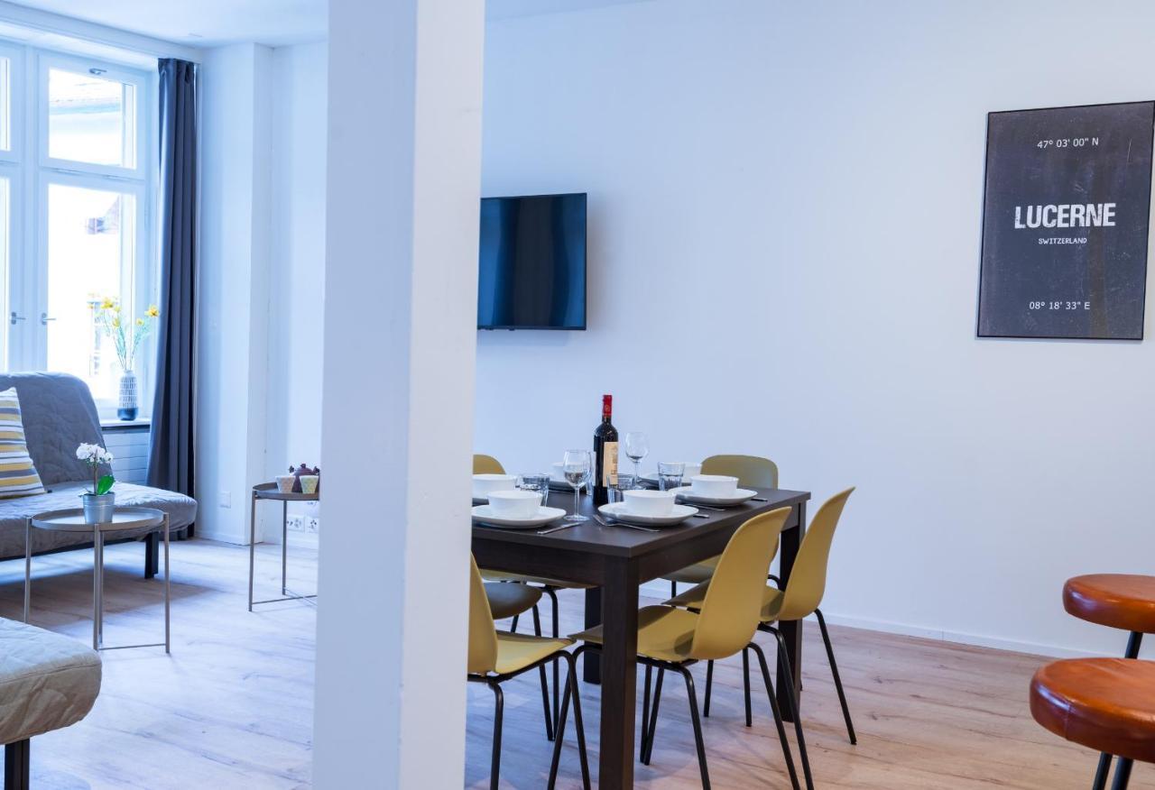 Hitrental Zur Metzgern Apartments Lucerne Bagian luar foto