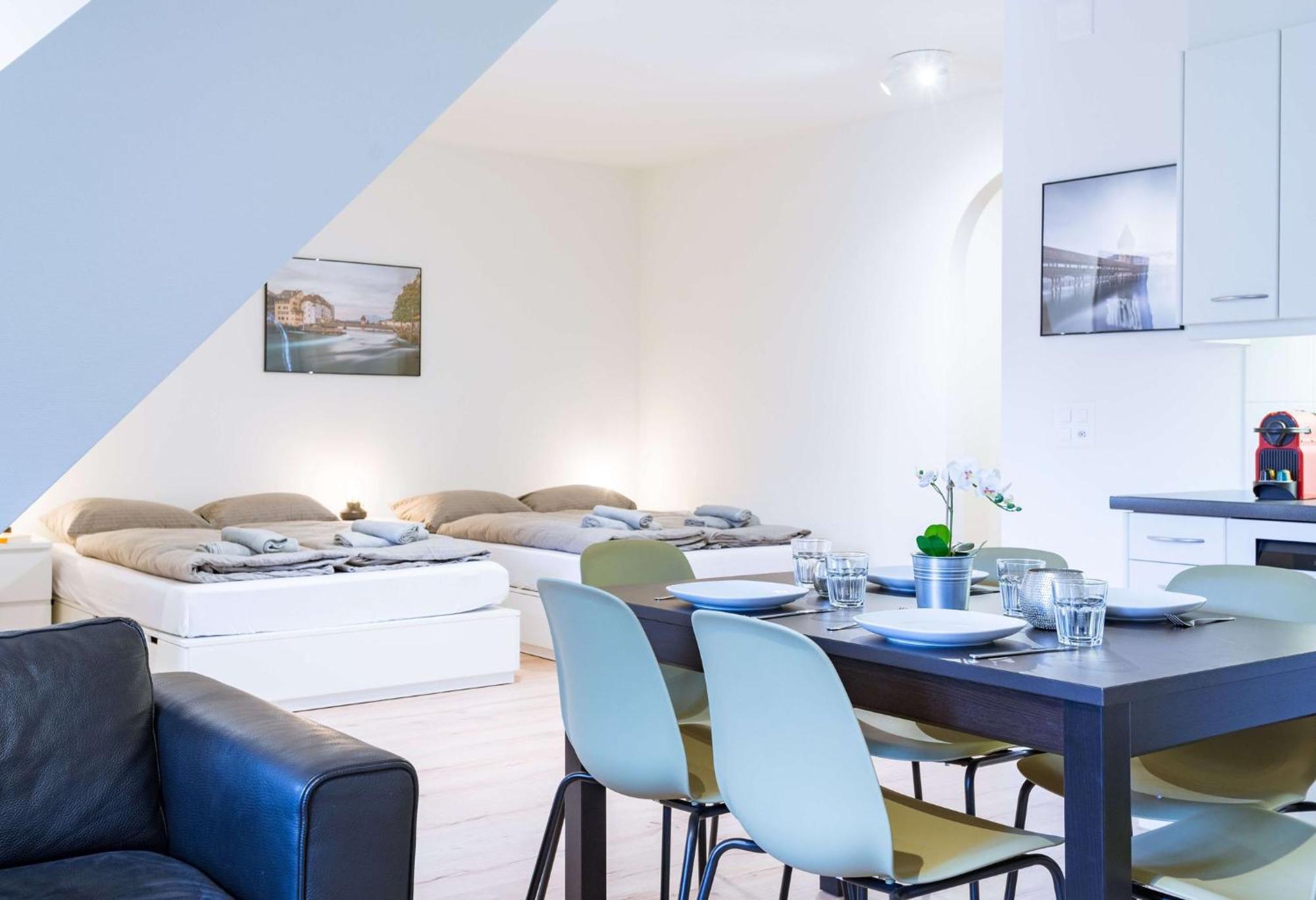 Hitrental Zur Metzgern Apartments Lucerne Bagian luar foto
